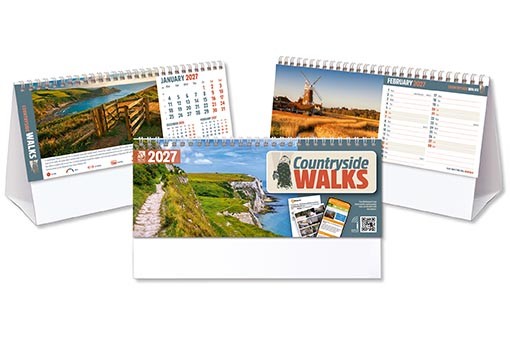 Countryside Walks Desk Calendar