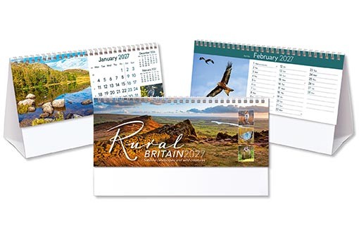 Rural Britain Desk Calendar