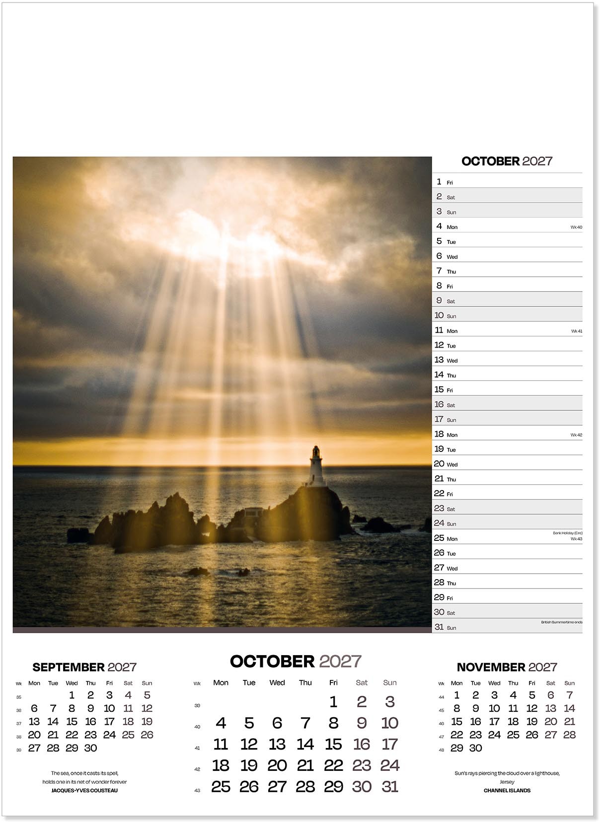 Moods of Nature Calendar