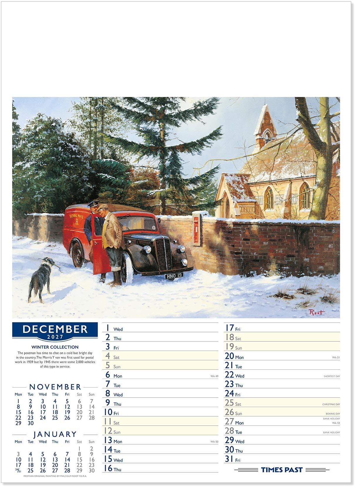 Times Past Calendar