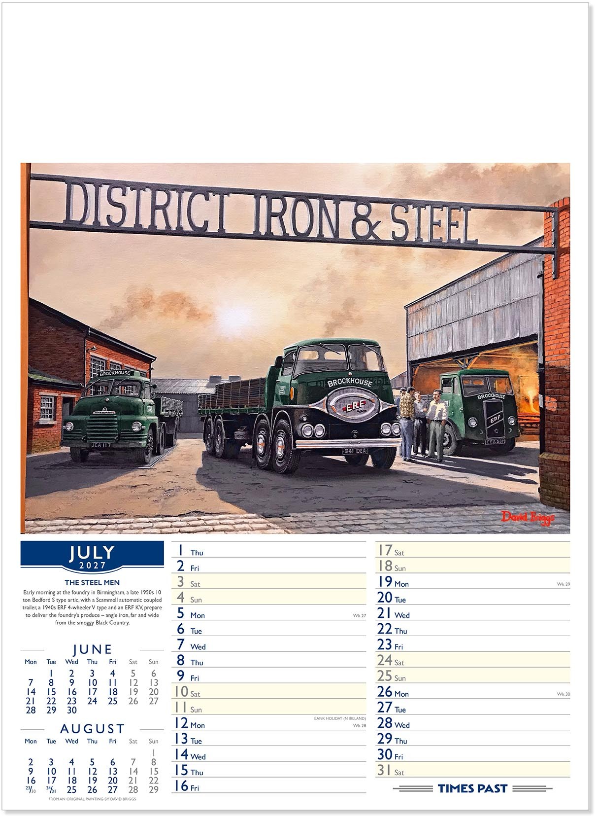 Times Past Calendar