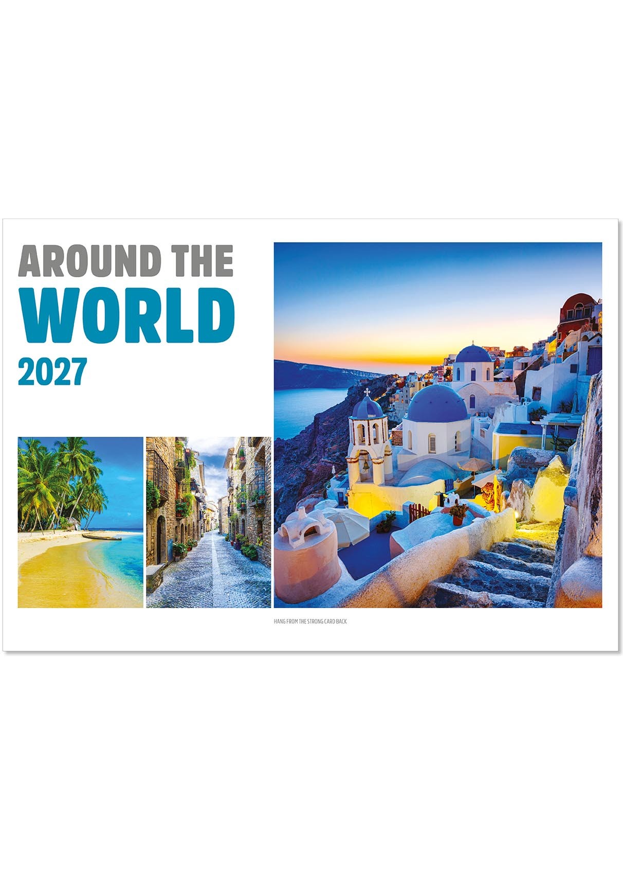 Around the World Postage Saver Calendar