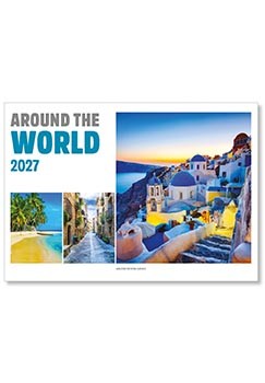 Around the World Postage Saver Calendar