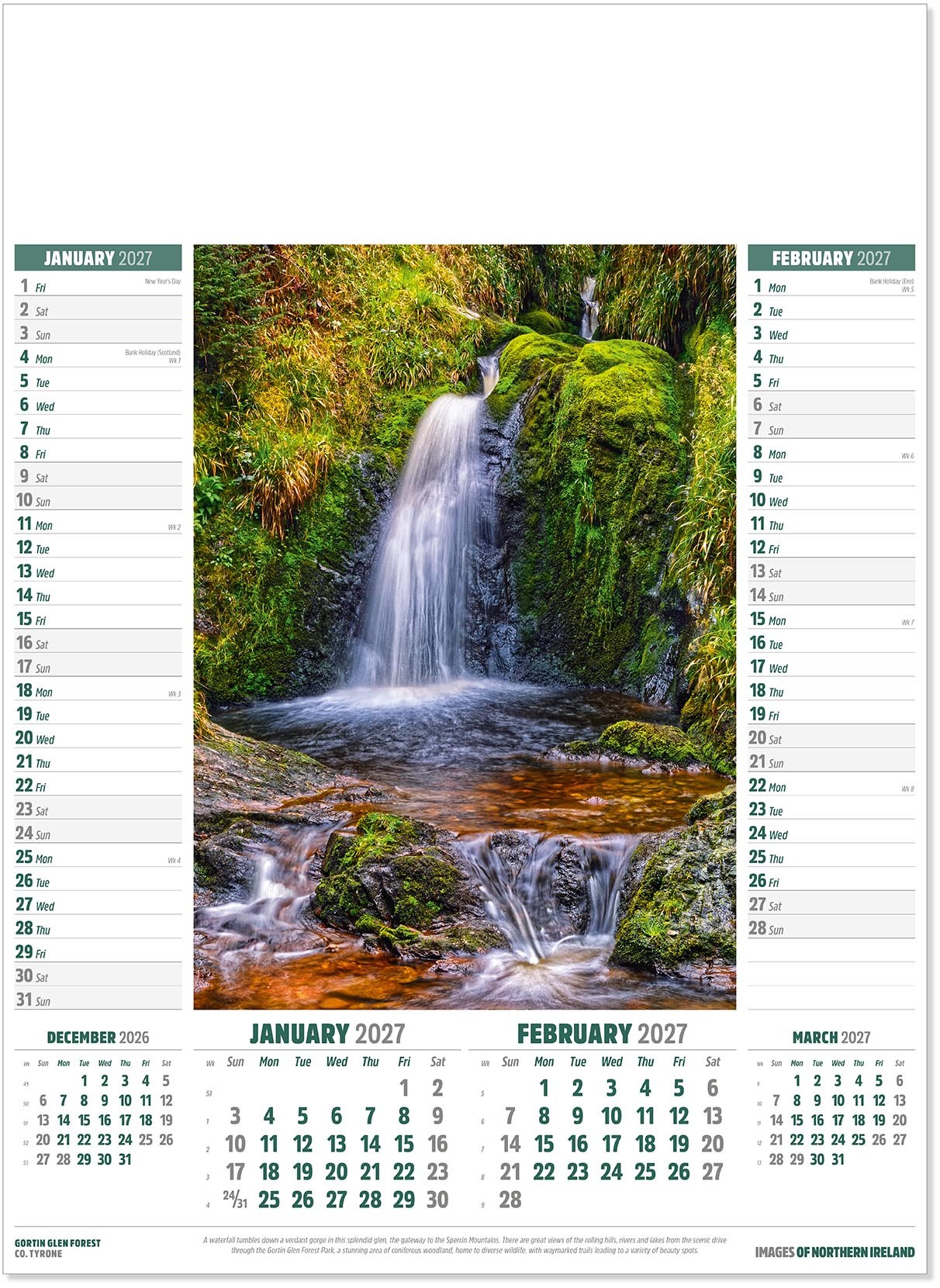 Images of Northern Ireland Calendar