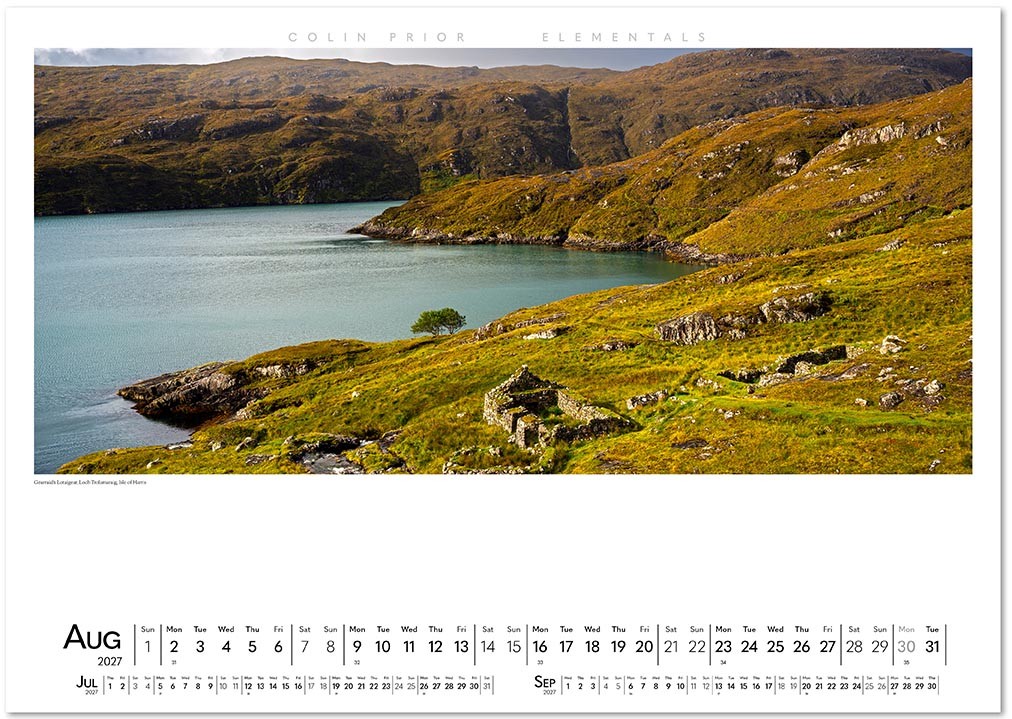 Colin Prior Elementals Wall Calendar