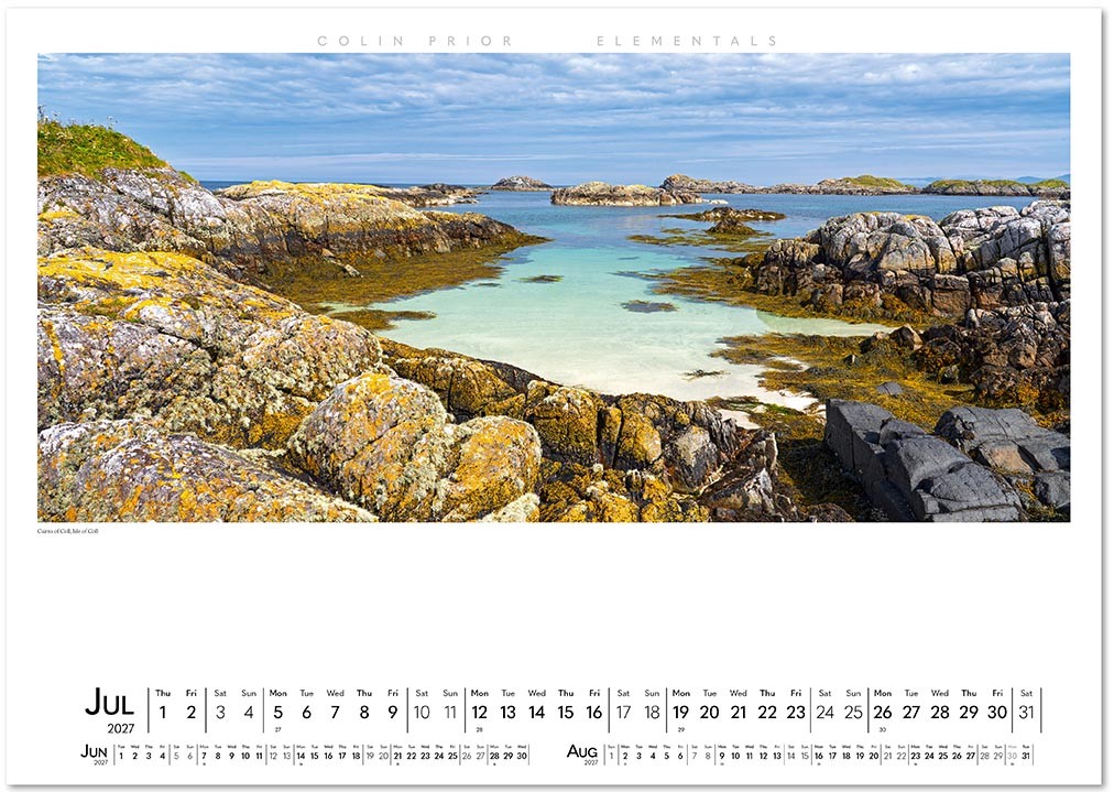 Colin Prior Elementals Wall Calendar