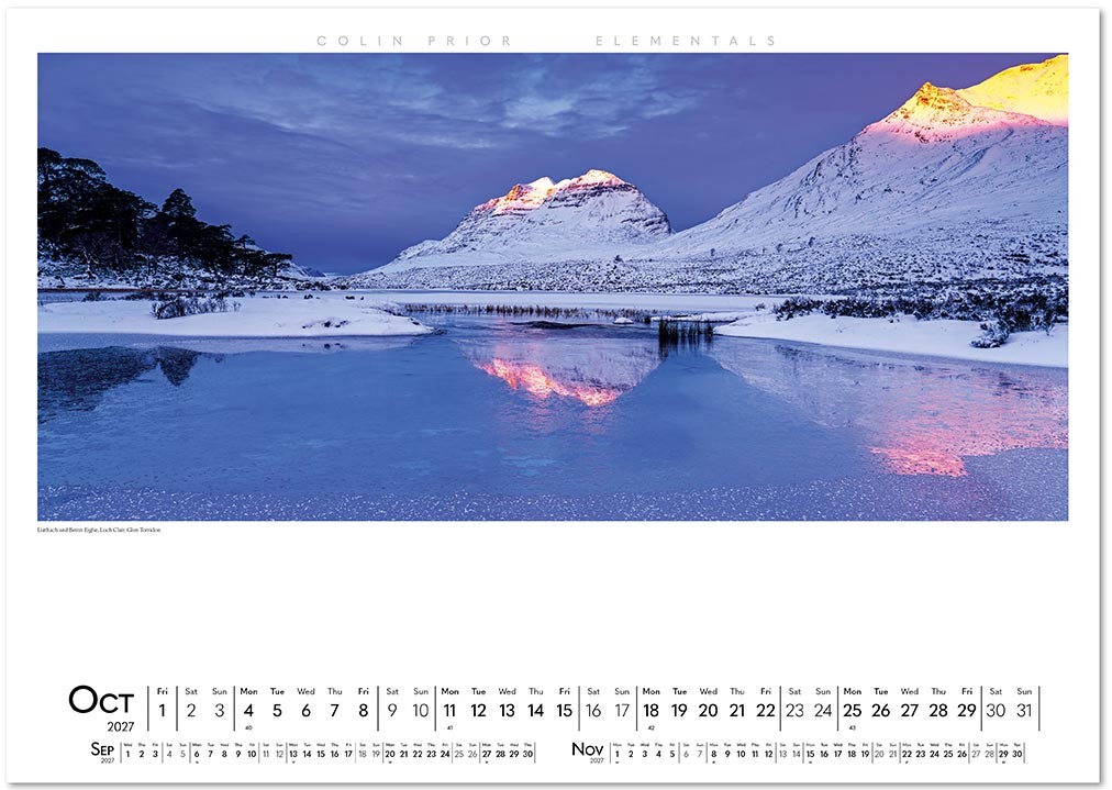 Colin Prior Elementals Wall Calendar
