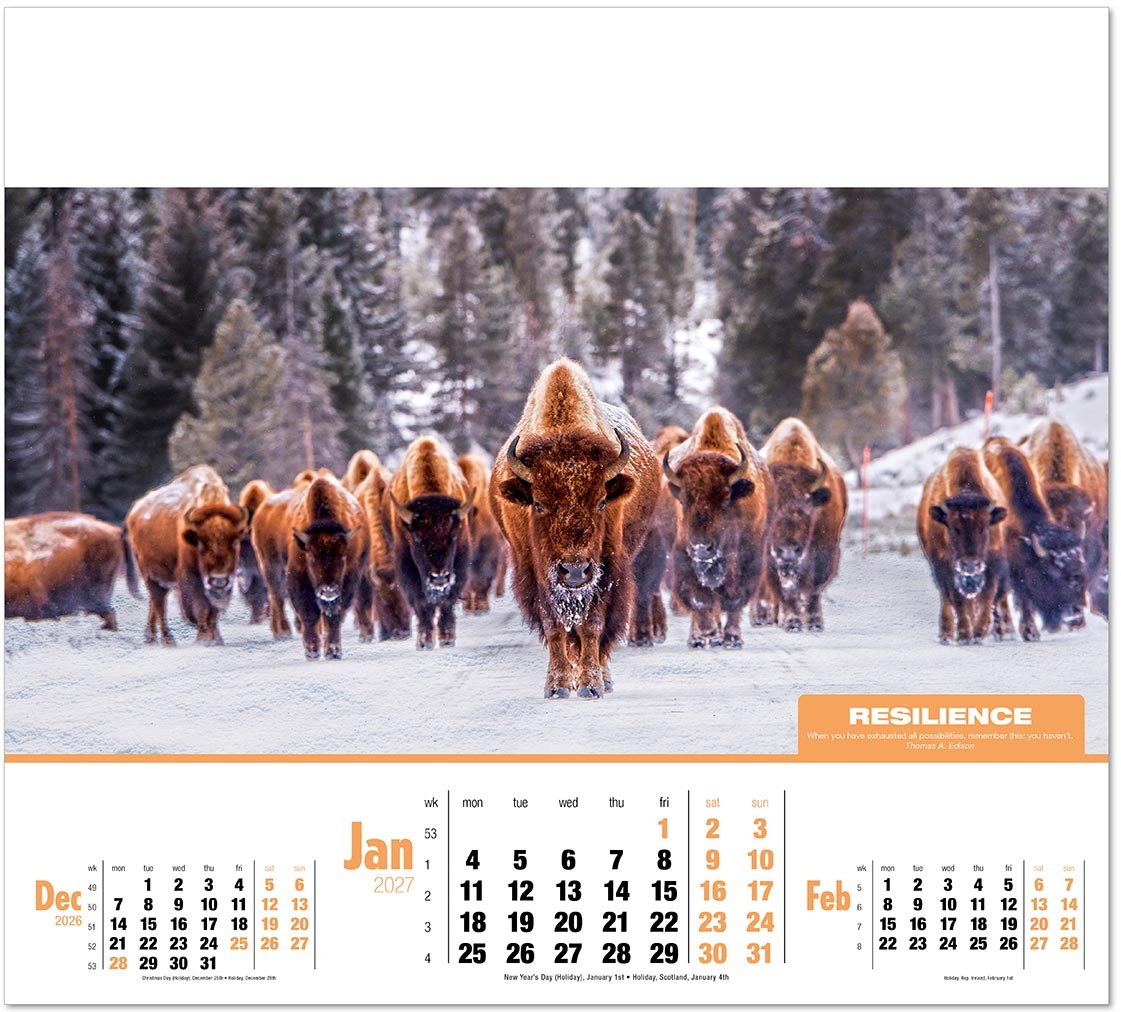 Ethos Wall Calendar