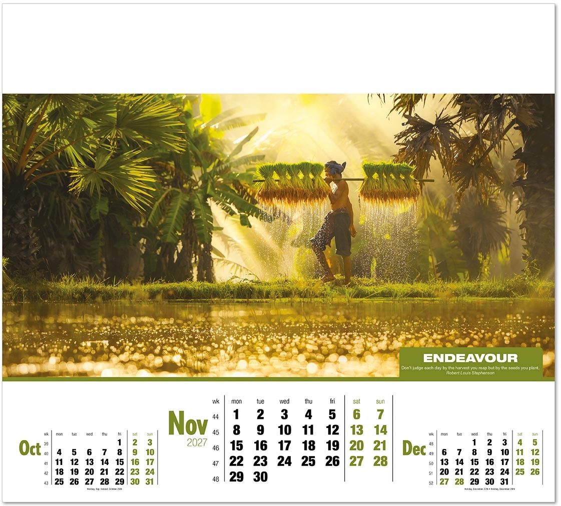 Ethos Wall Calendar