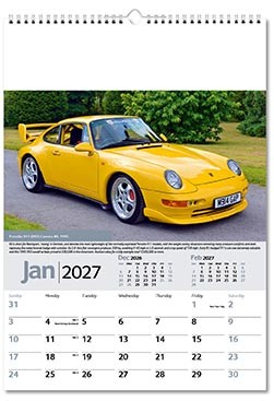 Collectors Cars Calendar